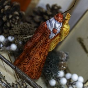 Елочная игрушка мудрый волшебник