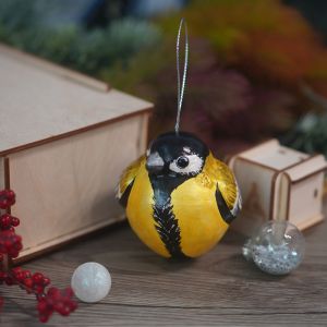 Елочная игрушка Синица