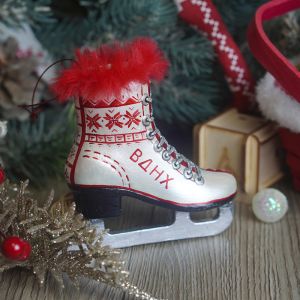Елочная игрушка конёк