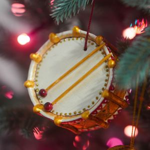 Елочная игрушка Барабан