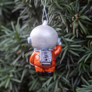 Елочная игрушка Космонавт Привет