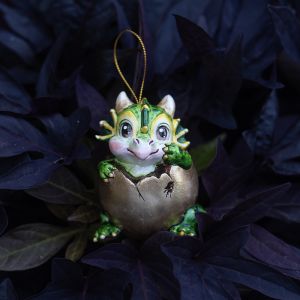 Елочная игрушка Дракон в яйце