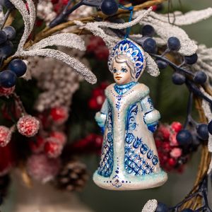 Елочная игрушка Снегурочка