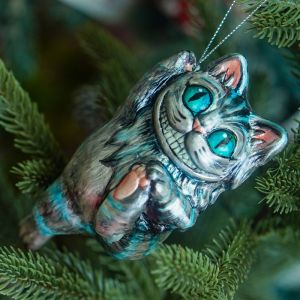 Елочная игрушка Чеширский кот