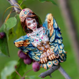 Елочная игрушка Сирин