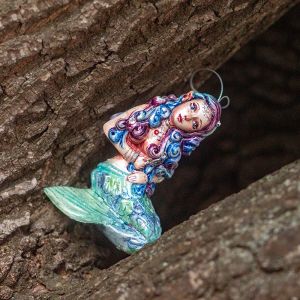 Елочная игрушка русалочка