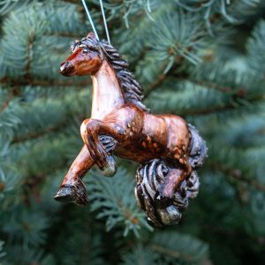 Елочная игрушка Лошадка Саврасая