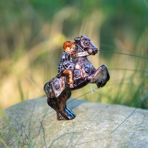 Елочная игрушка Мальчик на коне