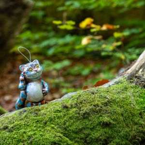 Елочная игрушка чеширский котейка