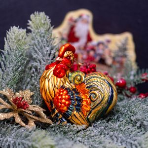 Елочная игрушка  Золотой Петушок