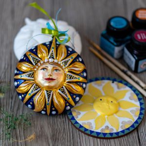 Елочная игрушка солнышко Сицилия