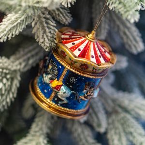 Елочная игрушка Каруселька