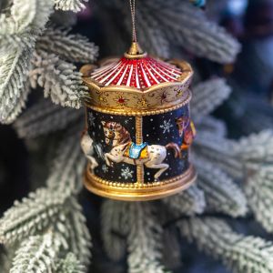 Елочная игрушка Каруселька