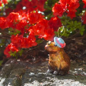 Елочная игрушка Капибара летняя