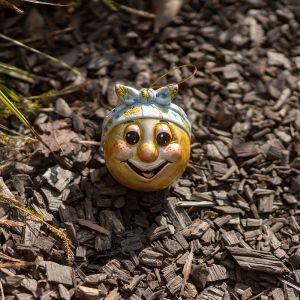 Елочная игрушка Колобок