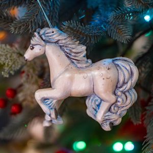 Елочная игрушка Лошадка