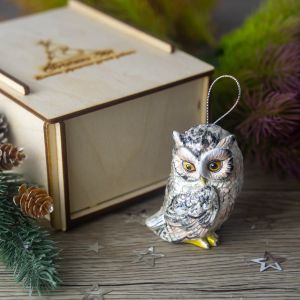 Елочная игрушка Филин ночной