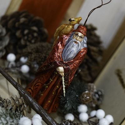 Елочная игрушка мудрый волшебник