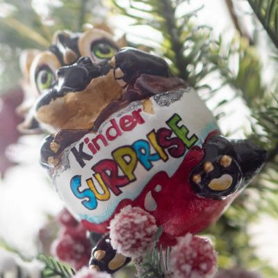 Елочная игрушка Дракон в яйце