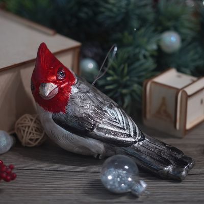 Елочная игрушка Кардинал