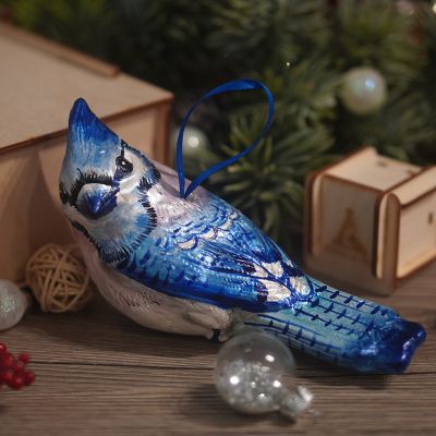 Елочная игрушка Кардинал
