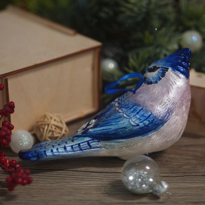 Елочная игрушка Кардинал