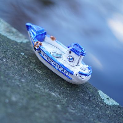 Елочная игрушка Кораблик