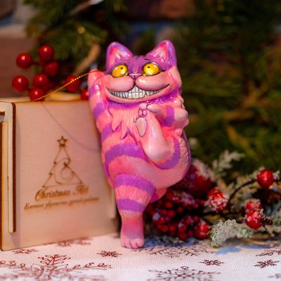 Елочная игрушка Чеширский кот