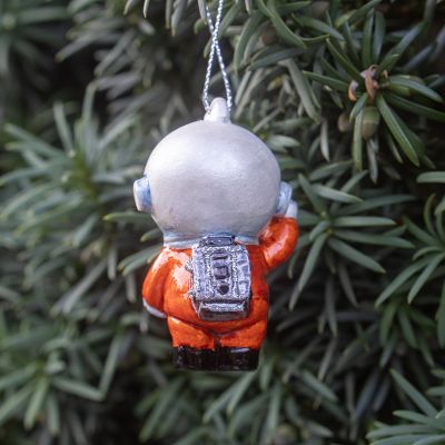 Елочная игрушка Космонавт Привет