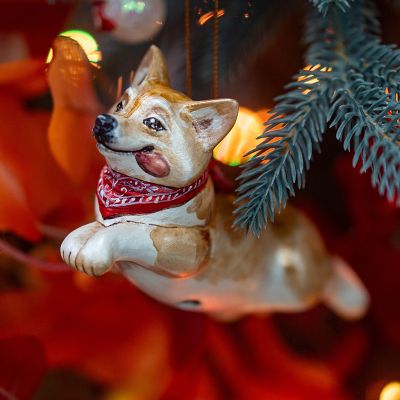 Елочная игрушка Корги