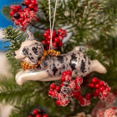 Елочная игрушка Корги