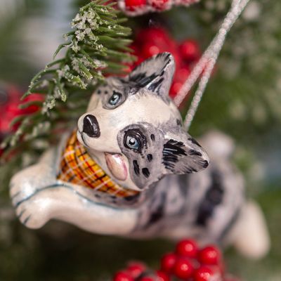 Елочная игрушка Корги