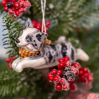 Елочная игрушка Корги