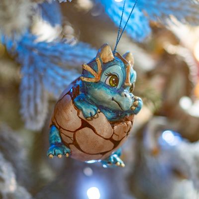 Елочная игрушка Дракон в яйце