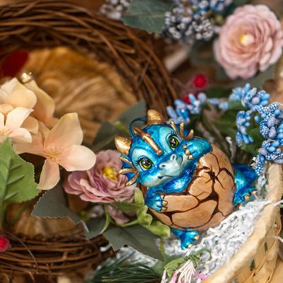Елочная игрушка Дракон в яйце