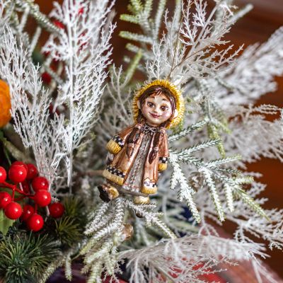 Елочная игрушка Народы Севера России
