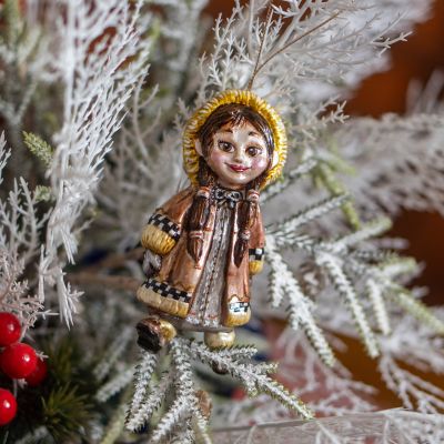 Елочная игрушка Народы Севера России