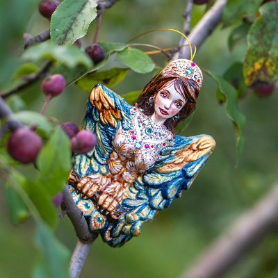Елочная игрушка Сирин