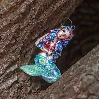 Елочная игрушка русалочка