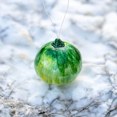 Елочная игрушка декоративная тыква