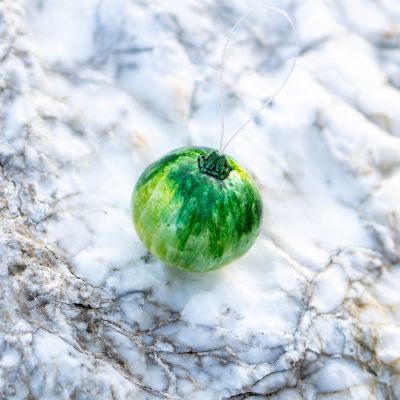 Елочная игрушка декоративная тыква