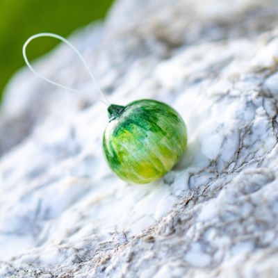 Елочная игрушка декоративная тыква