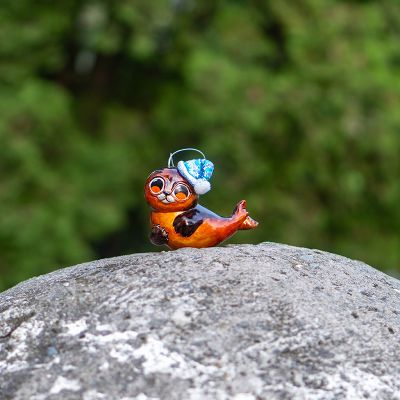 Елочная игрушка Нерпа зимняя
