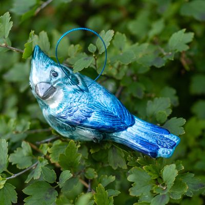 Елочная игрушка Синий кардинал