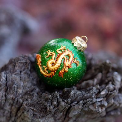Елочный Шар с Драконом