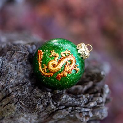 Елочный Шар с Драконом