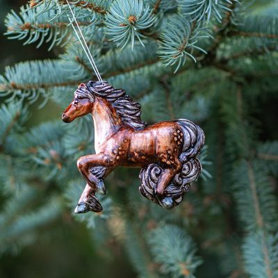 Елочная игрушка Лошадка Саврасая