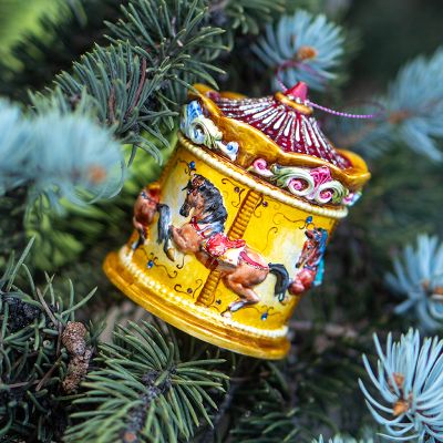 Елочная игрушка Каруселька летняя
