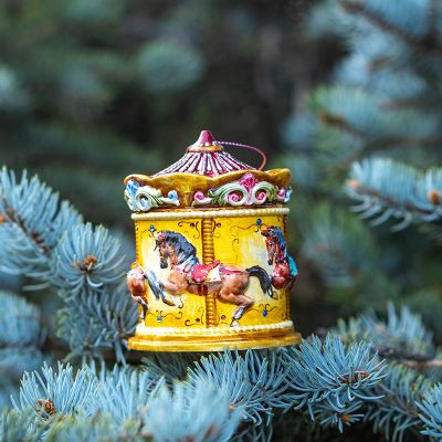 Елочная игрушка Каруселька летняя