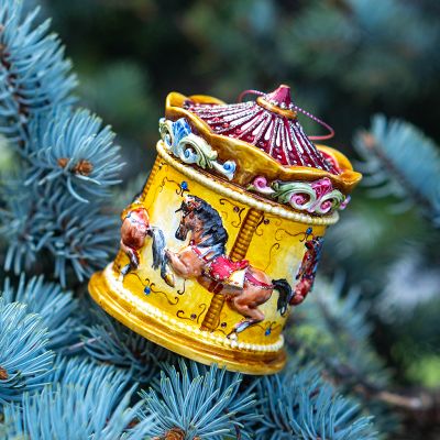 Елочная игрушка Каруселька летняя
